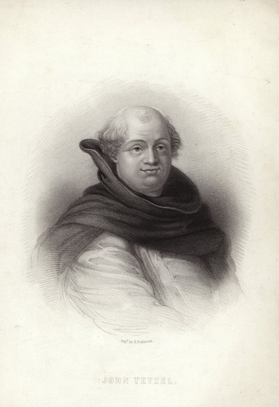 Johann Tetzel by English School
