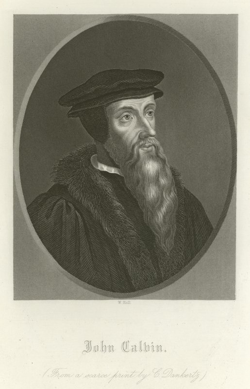 John Calvin by English School