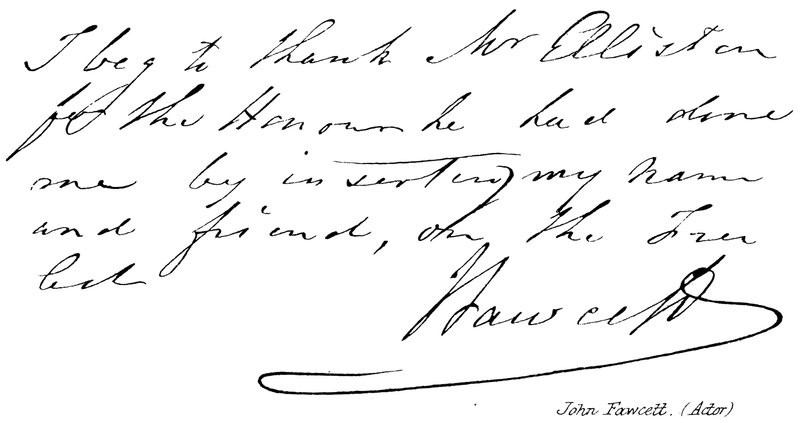 John Fawcett, (Oyuncu) by English School