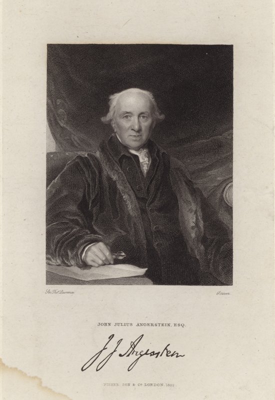 John Julius Angerstein by English School