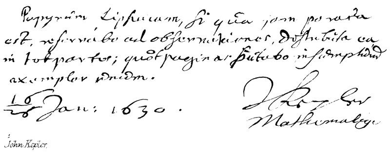 John Kepler by English School