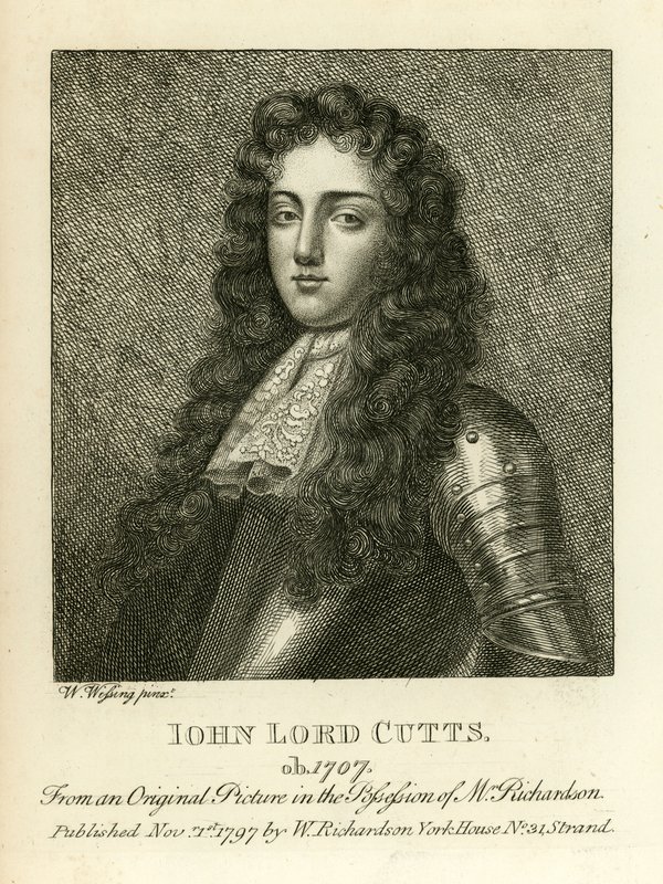 John Lord Cutts by English School