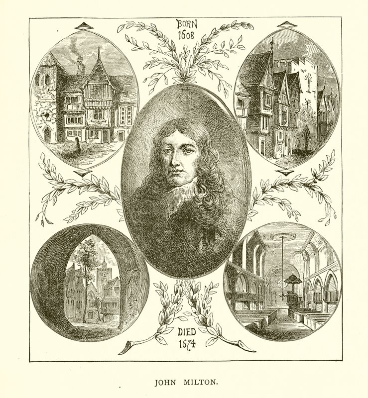 John Milton by English School