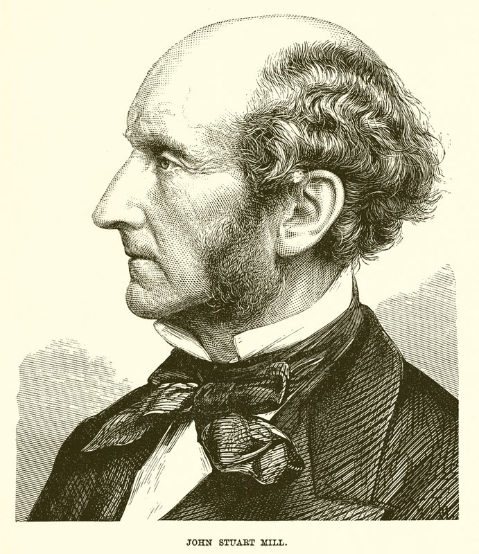 John Stuart Mill by English School
