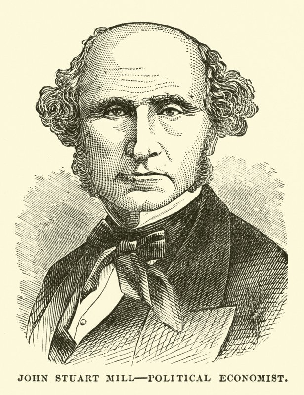 John Stuart Mill, Politik Ekonomist by English School