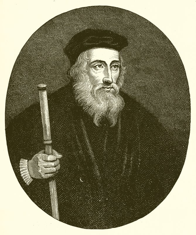 John Wyclif by English School