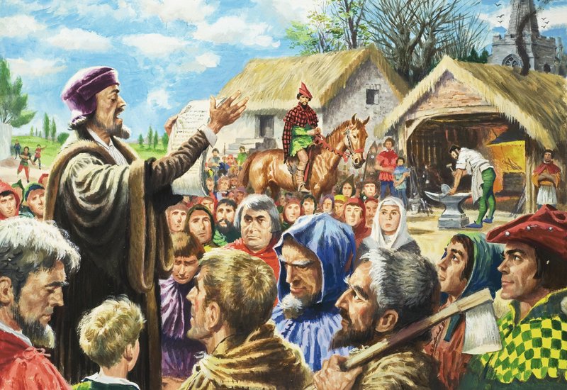 John Wycliffe by English School