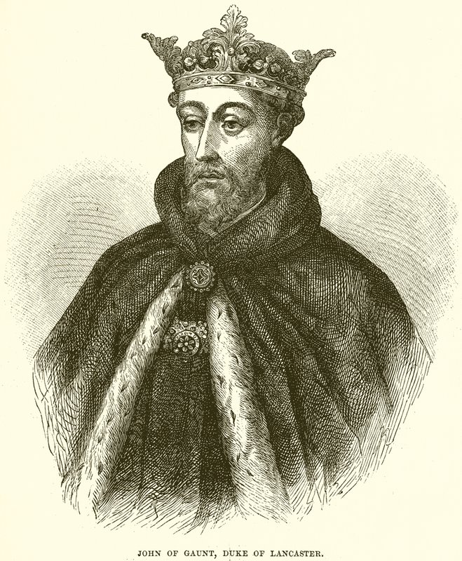 John of Gaunt, Lancaster Dükü by English School