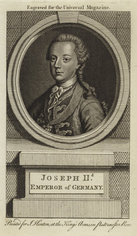 Joseph II, Almanya İmparatoru by English School