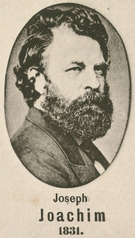Joseph Joachim (gravür) by English School