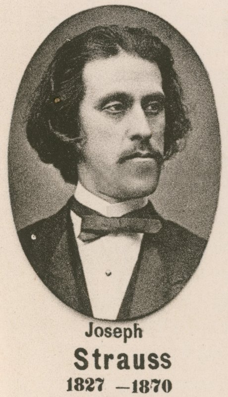 Joseph Strauss (gravür) by English School