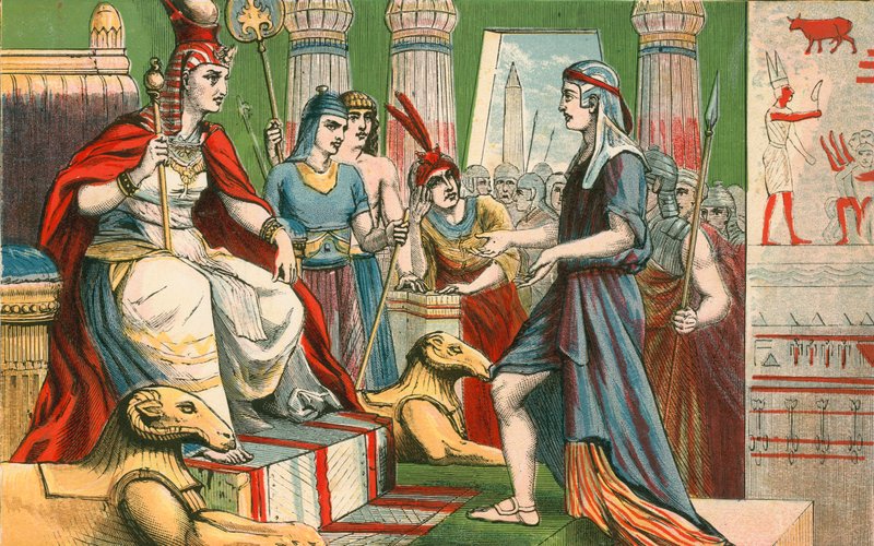 Joseph interpreting Pharaoh