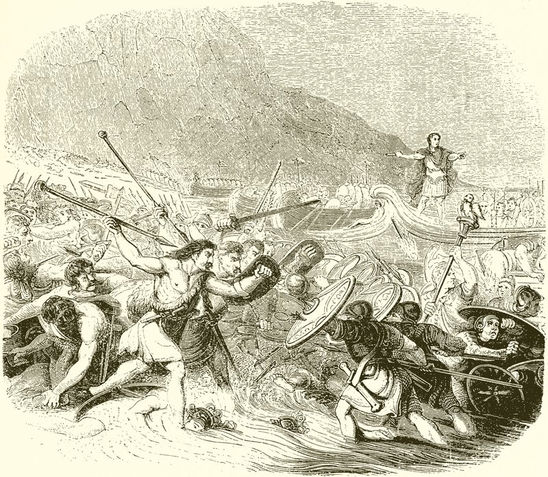Julius Caesars Britanya'nın işgali by English School