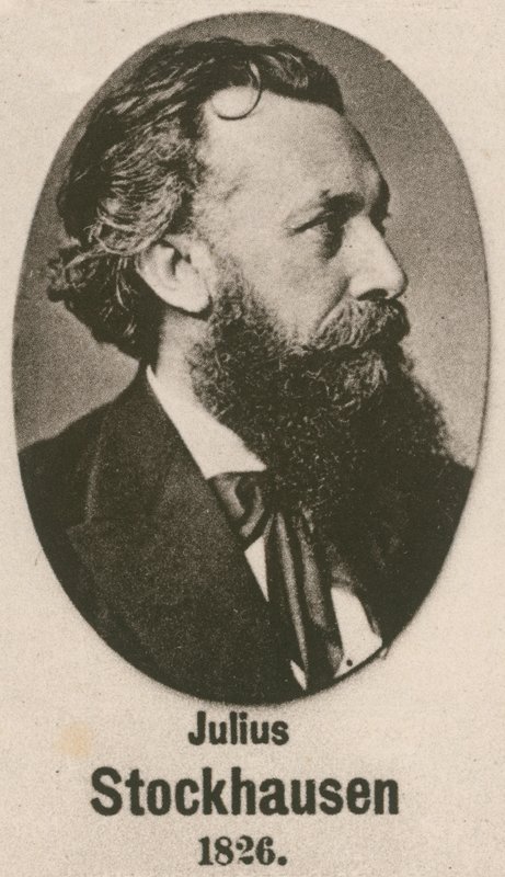 Julius Stockhausen (gravür) by English School