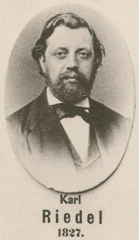 Karl Riedel (gravür) by English School