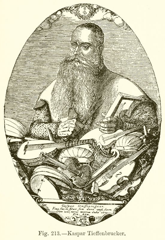 Kaspar Tieffenbrucker by English School