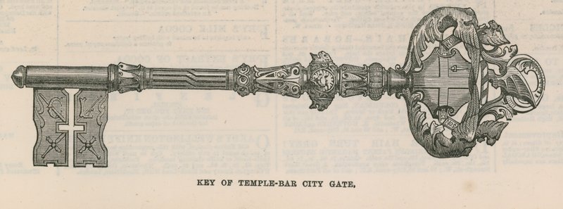 Temple Bar Şehir Kapısının Anahtarı by English School
