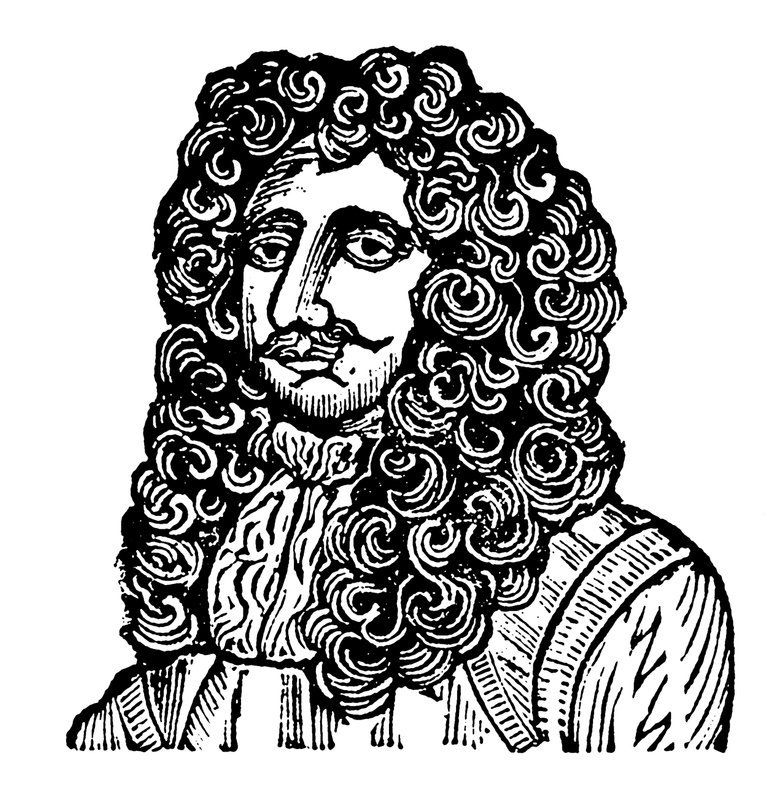 Kral Charles II (tahta baskı) by English School