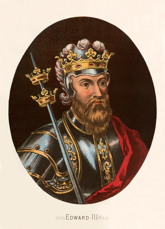 Kral Edward III by English School