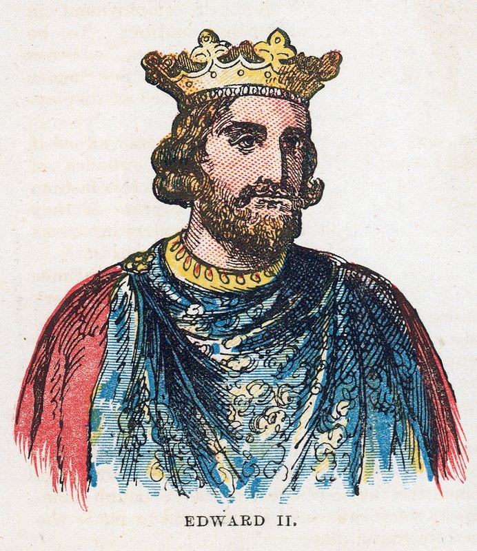 Kral II. Edward by English School