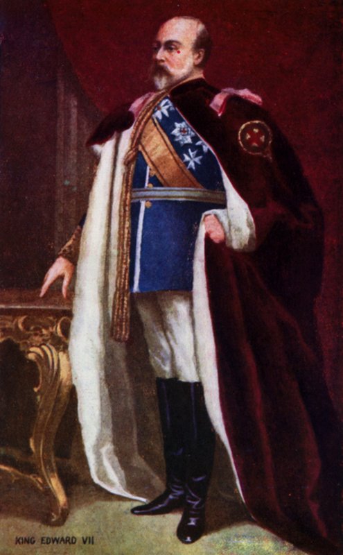 Kral Edward VII by English School