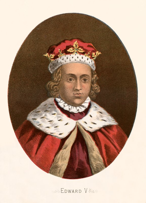 Kral Edward V by English School