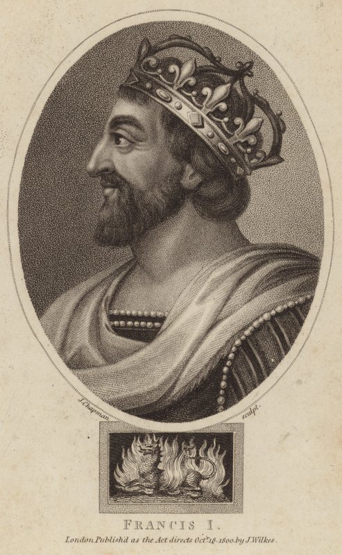 Fransa Kralı I. Francis by English School
