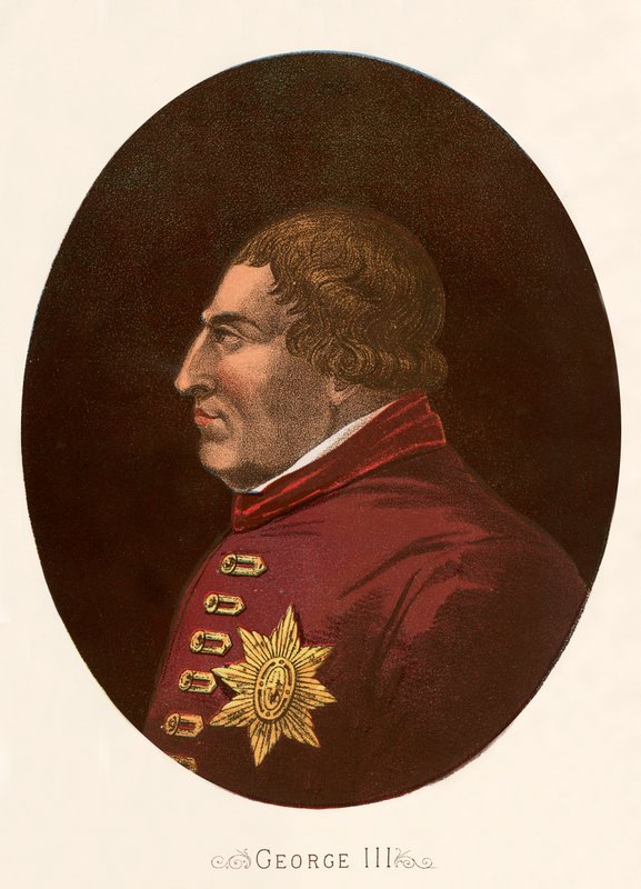 Kral George III by English School