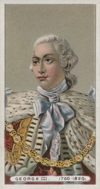 Kral George III by English School