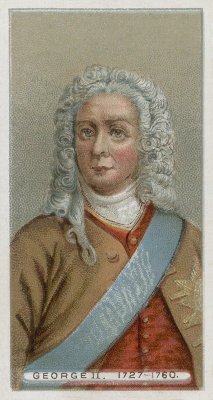 Kral George II by English School