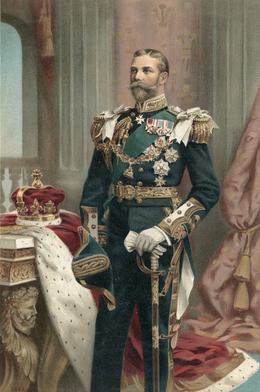 Kral George V by English School