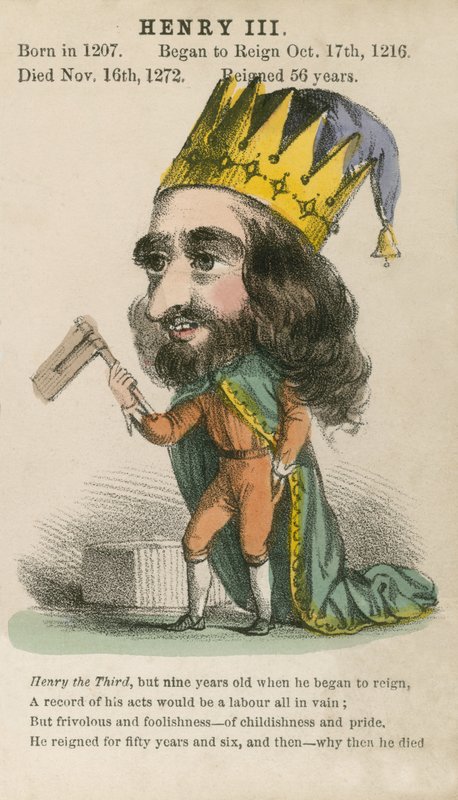 Kral Henry III (su meraklısı) by English School