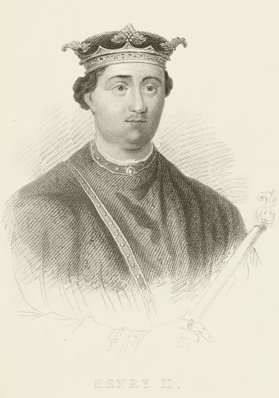 Kral II. Henry by English School