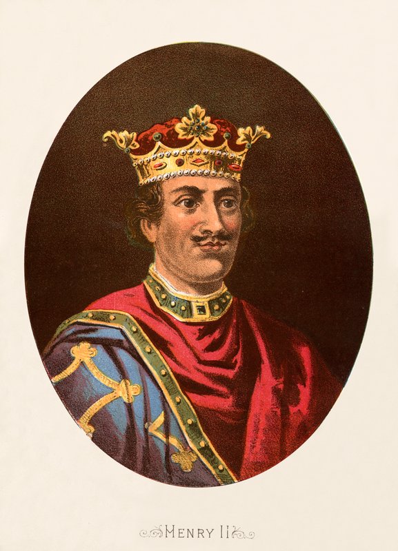 Kral II. Henry by English School