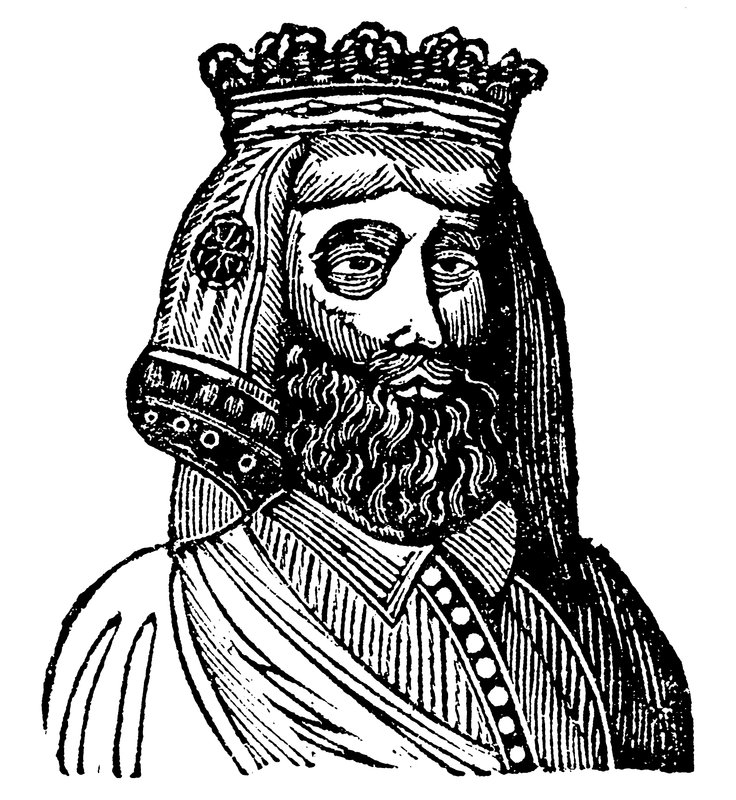 Kral Henry IV (tahta baskı) by English School