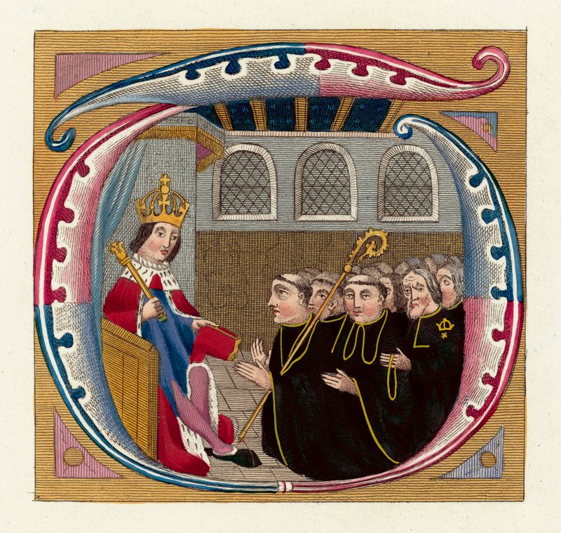 Kral Henry VII (renkli gravür) by English School