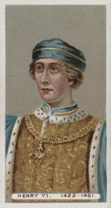 Kral Henry VI by English School