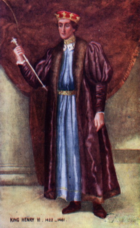 Kral Henry VI by English School