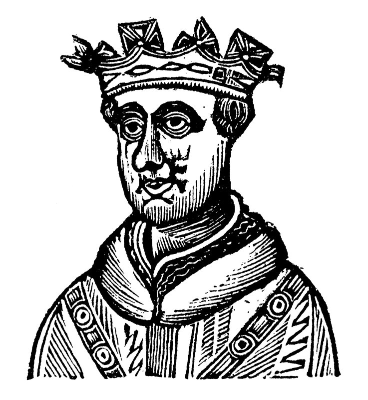 Kral Henry V (tahta baskı) by English School