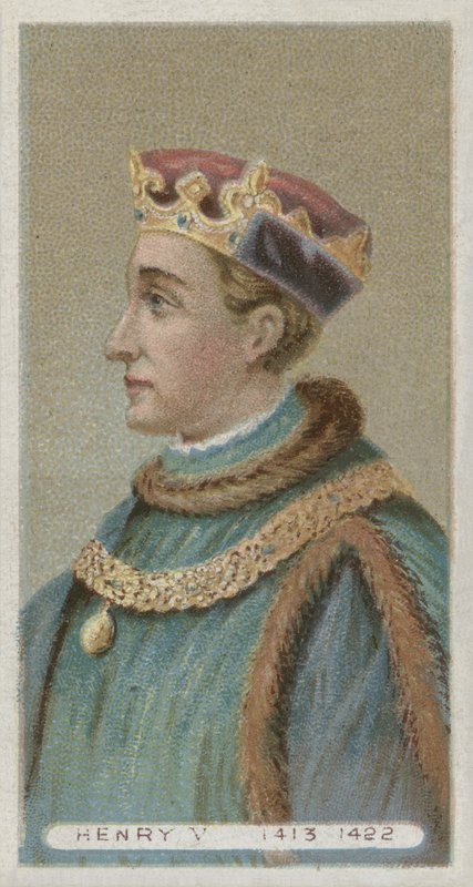 Kral Henry V by English School