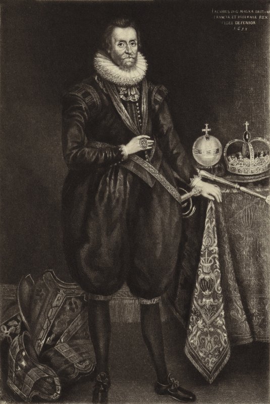Kral I. James by English School