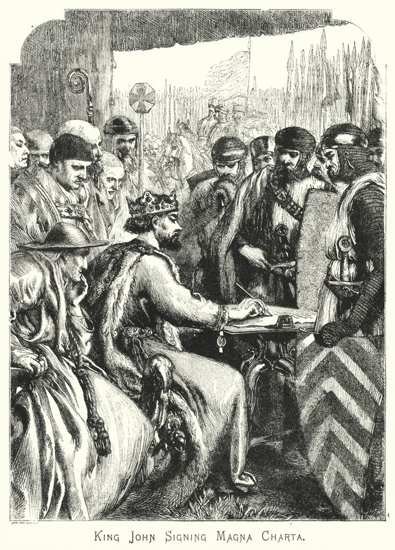 Kral John, Magna Charta