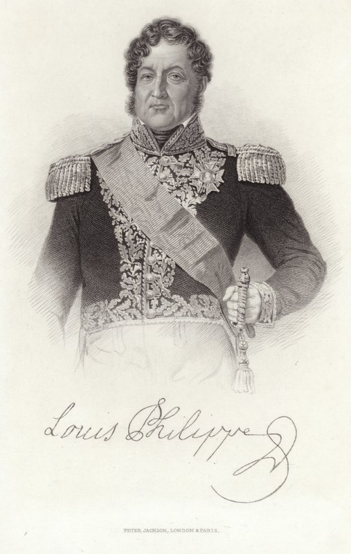 Fransa Kralı I. Louis Philippe by English School