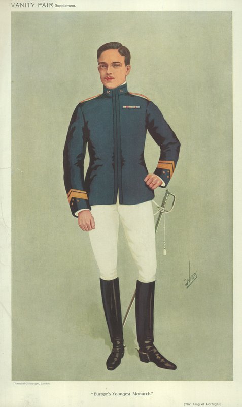 Portekiz Kralı II. Manuel by English School