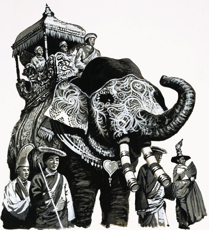 Nepal Kralı by English School