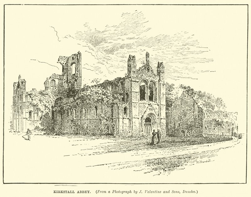 Kirkstall Manastırı by English School