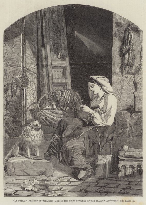 Beşik (gravür) by English School