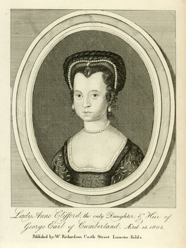 Leydi Anne Clifford by English School