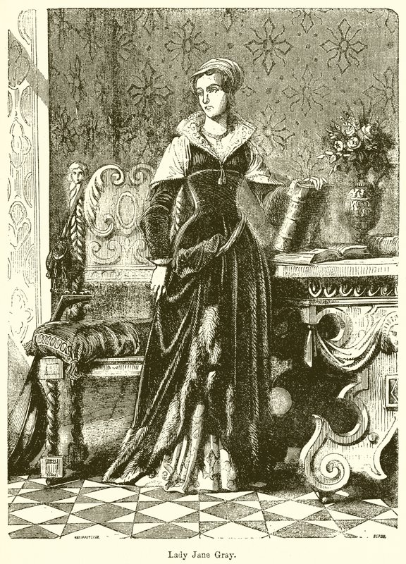 Leydi Jane Grey by English School