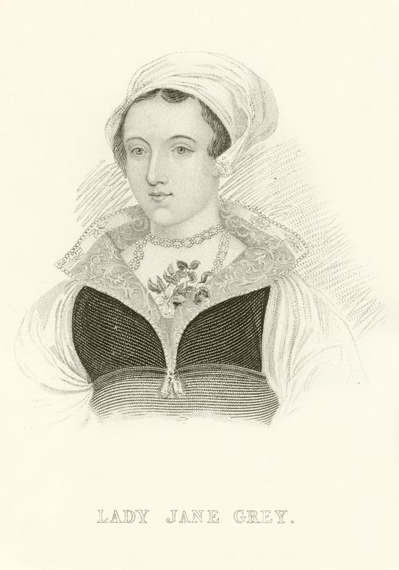 Leydi Jane Grey by English School